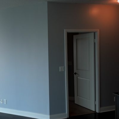 Painting a two bedroom apartment in Mississauga